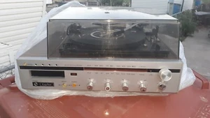 Kings Point #1150 AM/FM Multiplex Receiver 8-Track Cassette & Record Player RARE - Picture 1 of 2