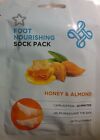 3 X Superdrug Foot Nurishing Sock Pack Honey And Almond