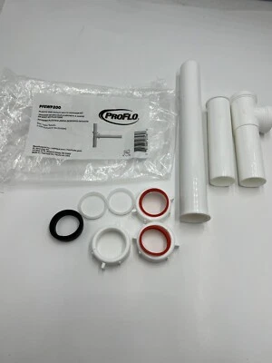 (Lot of 4) Proflo Plastic End Outlet Waste Disposer 1-1/2in x 13in PFEWP200 - Image 1 of 4