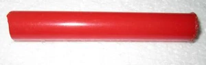Bakelit Catalin Stab 0,62" Durchmesser x 4" lang 27 Gramm transluzent rot USA * - Bild 1 von 7