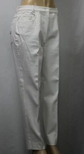 Adrienne Vittadini Women's Pants Stretch White Size 14 x 28 - Picture 1 of 9