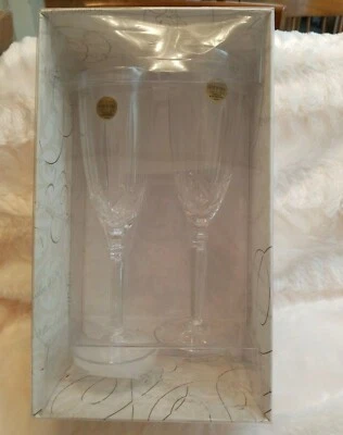 Juego de copas de cristal tostado Lillian Rose boda champán flauta G305 nuevo en caja Foto 1 de 4