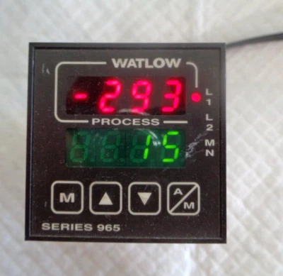 Watlow Temperature Process Controller 965A-3CA0-00RG 100-240VAC - Image 1 of 4
