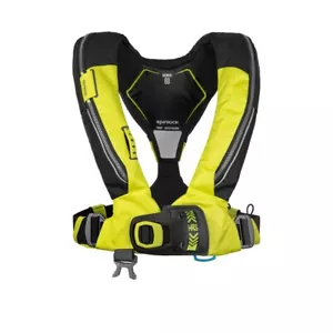 Spinlock Deckvest 6D 170N Lifejacket with HRS - Citrus Yellow - Picture 1 of 3