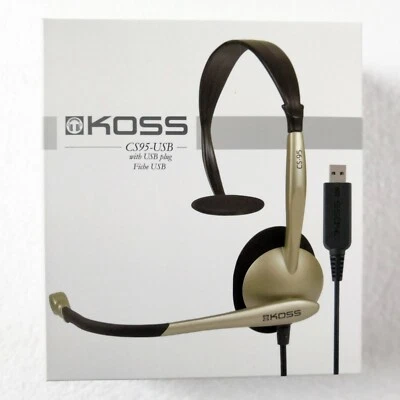 Koss Communications USB Headset with Microphone (CS95-USB) - Image 1 of 2