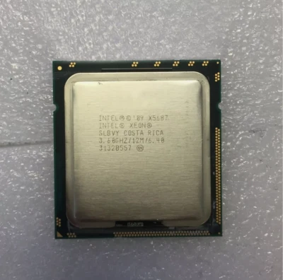 Intel Xeon X5687 3.6 GHz 12 MB Quad-Core Socket 1366 CPU Processor - Image 1 of 3