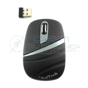 Wireless Optische Maus Wifi Usb 1600 Dpi für Notebook PC Computer 1600 DPI 2,4G - Bild 1 von 1