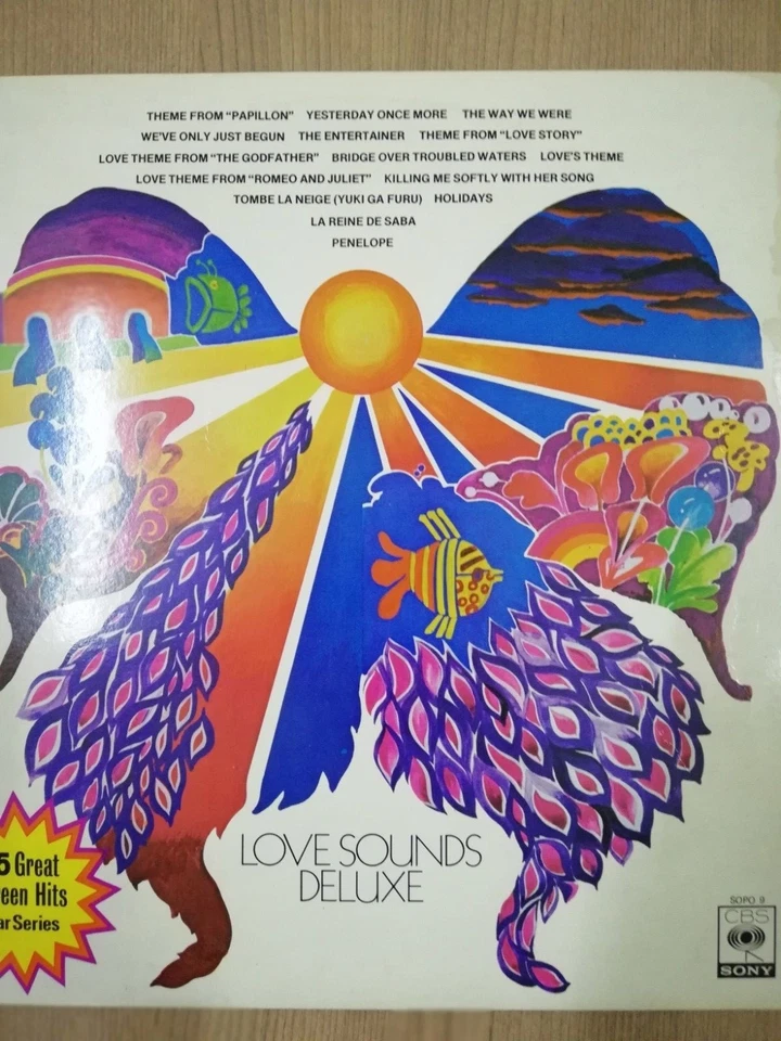 Love Sounds Deluxe 15 Great Screen Hits Star Series LP 黑膠唱片 RARE - Image 1 of 3