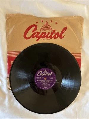 Mickey Katz-Capitol 2046- I’m A Schlemiel Of Fortune/Little White Knish That Cri - Image 1 of 4