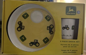 John Deere Gibson zweiteiliges Snack-Set - neu - Bild 1 von 2
