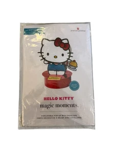 Hello Kitty Birthday Card ~ Pop Up With Cupcake - Stand Alone Decorative Card - Picture 1 of 3