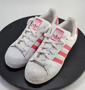Adidas Niñas Jóvenes Niños Superstar J Rosa Real Zapatos Tenis DB1210 Talla 5.5 - Imagen 1 de 7