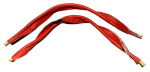 1959-1962 Chevrolet Corvette C1 Kick Panel Windlace Trim Red New Old Stock - Bild 1 von 6