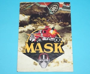 M.A.S.K CATALOG FOLDOUT POSTER 'THUNDERHAWK' 1986 KENNER KPT HOLLAND HTF - Picture 1 of 4
