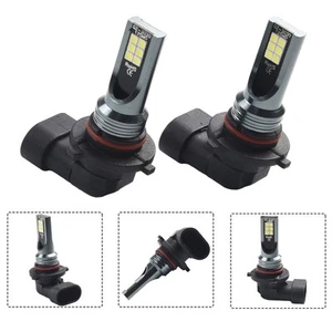 2 Pack 9006HB4 LED Fog Light Bulbs Super White 6000K Headlight Replacement - Picture 1 of 12