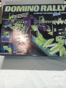 Domino Rally Glow in the Dark Ghost Ride Pressman 1991 Manual Box - Picture 1 of 5