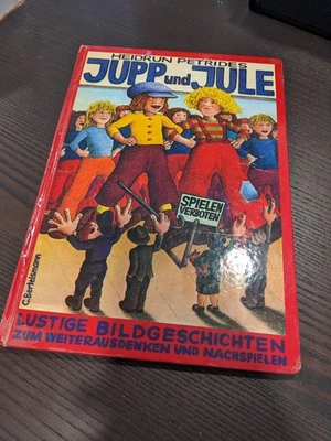 Rare Vintage Jupp und Jule German Picture Book Heidrun Petrides 1976 - Image 1 of 4