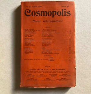 Cosmopolis - revue internationale — Paul Heyse, Felix Poppenberg … — n°31 - 1898 - Picture 1 of 10