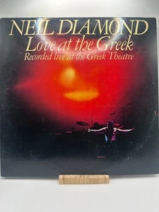 NEIL DIAMOND - LOVE AT THE GREEK - COLUMBIA 34405 - 2x VINYL LP 12" - Imagen 1 de 7