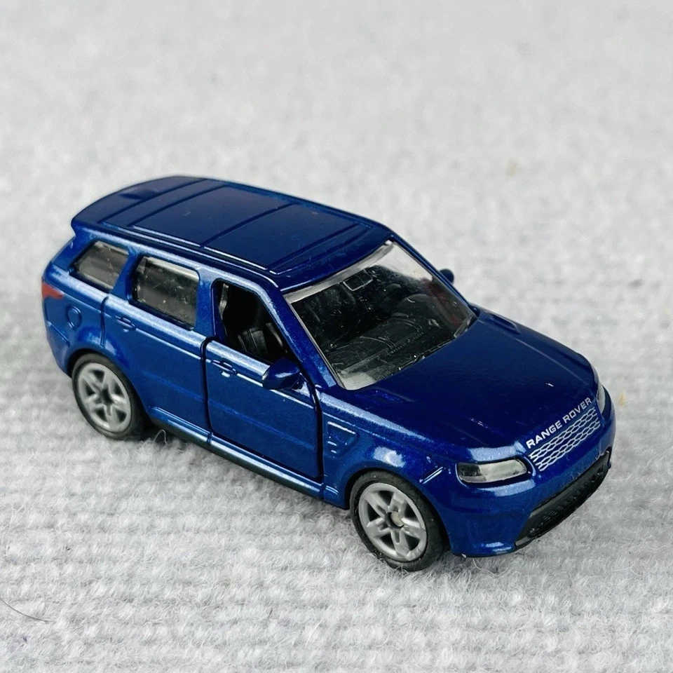 Siku 1521 Range Rover Sport Metallic Blue 3” Diecast Model Car 1:55 Scale - Image 1 of 4