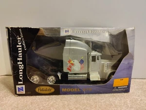 NEW RAY LONG HAULER PETERBILT MODEL 379 SEMI TRUCK MODEL TOY BOXED - Picture 1 of 6