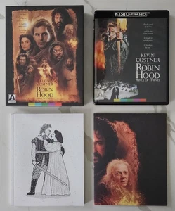 Robin Hood Prince Of Thieves 1991 4K UHD Ultra HD Arrow Video Limited Edition - Picture 1 of 4