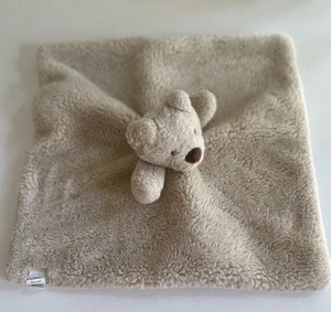 Mud Pie hellbraun Braunbär Sicherheitsdecke Plüsch Lovey - Bild 1 von 9