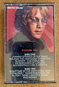 Excitable Boy by Warren Zevon (Cassette, Oct-1988, Asylum) - Picture 1 of 5