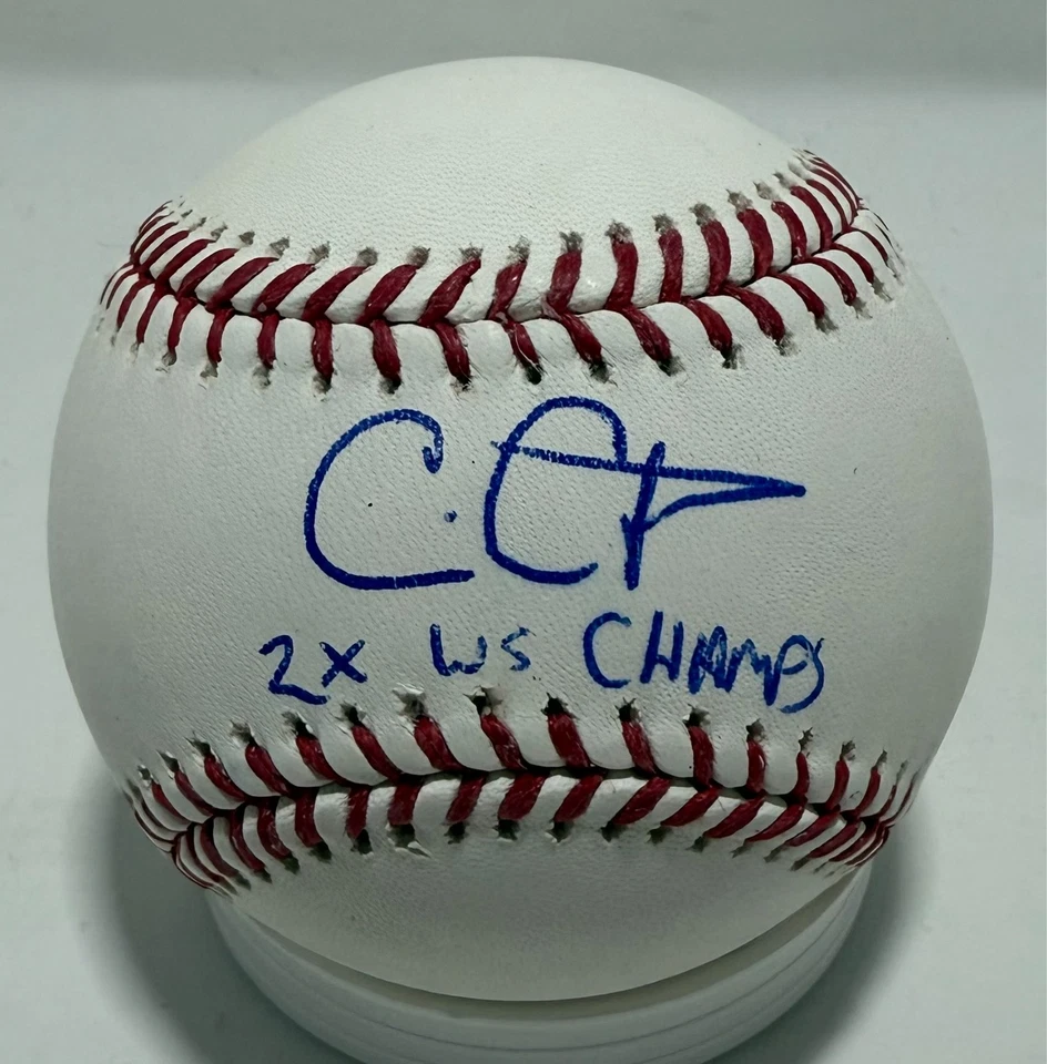 Cardenales CHRIS CARPENTER Firmado Oficial MLB Béisbol AUTO con 2 x WS Champ JSA Foto 1 de 1