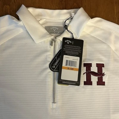 NUEVO Jersey de golf Callaway para mujer Swing Tech 1/4 cremallera suéter S logotipo bordado Foto 1 de 4