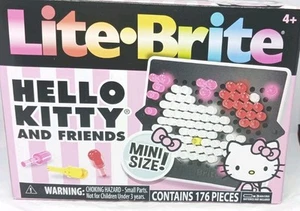 Lite Brite Mini Sanrio Hello Kitty & Friends Super Bright HD 176 Pieces NEW - Picture 1 of 2