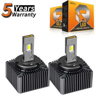 For Audi A4 2017-2019 Pair D5S LED Headlight Kit Bulbs HID Replacement 36000LM Foto 1 de 4