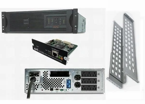 APC SUA3000RMXL3U SMART-UPS 3000VA 2700W 120V 3U Rackmount Power Backup AP9617 - Picture 1 of 6