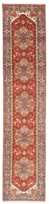 2'6" x 11'10" Vintage Hand-knotted Runner Rug Traditional Oriental Wool Carpet - Image 1 of 4