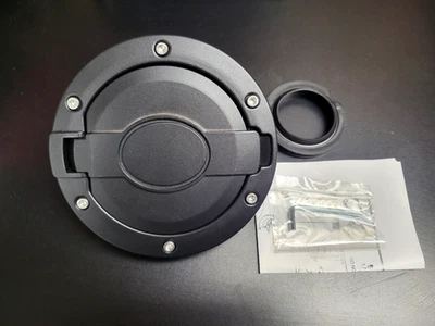 Cubierta de puerta de combustible sin bloqueo Body Armor 4x4 JK-5146 para 07-18 Wrangler JK y JKU Foto 1 de 3