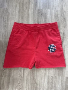 Eric Emanuel x Boston Red Sox Shorts Cut Offs Size XXL Authentic Streetwear MLB - Picture 1 of 5