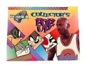 Vintage 1996 Space Jam Collectors Pop Up Book Michael Jordan Looney Tunes VTG - Picture 1 of 3