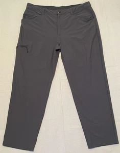 Patagonia Pantalone Uomo 40x30 Quandary Nylon Elasticizzato Grigio Escursionismo Zip Tasche - Foto 1 di 22