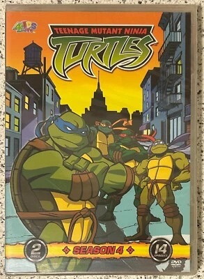 Teenage Mutant Ninja Turtles Season 4, 14 Episodes New 2 Disc DVD Sealed (Loose) - Image 1 of 4