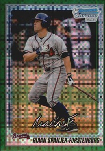 2010 Bowman Chrome Prospects X-Fractors Card #BCP126 Spanjer-Furstenburg