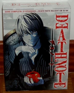 DEATH NOTE+RELIGHT SERIE COMPLETA PACK 10 DVD NUEVO PRECINTADO ANIMACION - Imagen 1 de 1