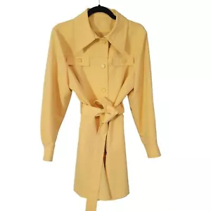 Vintage Forecaster of Boston Coat Women's XXL/CXL Yellow Lined Lightweight - Picture 1 of 12