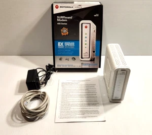 Motorola Arris SURFboard Modem 400 series Model SB6141 DOCSIS 3.0 Cable Modem - Picture 1 of 16