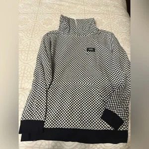 Vans off the Wall checkered hoodie size Large 12/14 - Picture 1 of 8