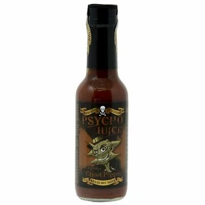 Dr Burnorium Psycho Juice Chipotle Ghost Pepper Very Hot Addictive Chilli Sauce - Picture 1 of 3
