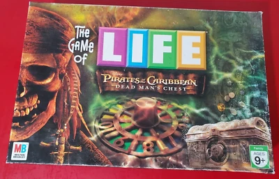 2005 GAME OF LIFE - PIRATES OF THE CARIBBEAN Dead Man's Chest BOARD GAME - Image 1 of 4
