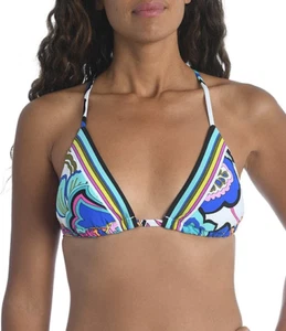 NWT- Trina Turk 'Mandalay' Crossback Tri-Slider Bikini Swim Top, Multi - Size 6 - Picture 1 of 2