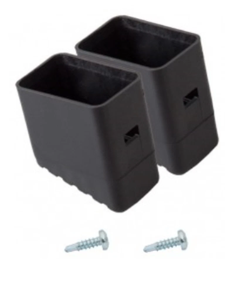 2Stk Leitern Fußkappen Orig. KRAUSE 33x20mm MONTO CORDA SOLIDY SAFETY 959211415