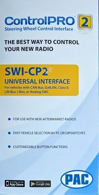 PAC SWI-CP2 Universal Steering Wheel Control Interface - Image 1 of 2