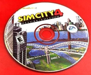 EA Sim City 4 2003 edición de lujo disco 2 PC CD-ROM - Imagen 1 de 1
